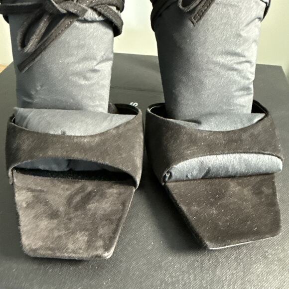 Saint Laurent Paris Women's Paz 105 Ankle Tie High Heel Sandals Size EU 41 - Picture 7 of 9